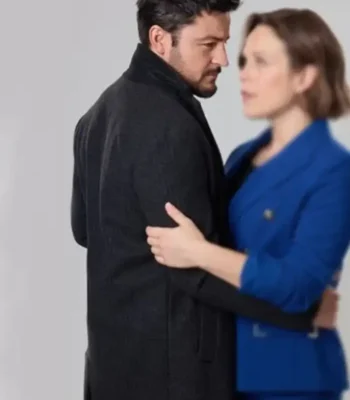 Tyler Hynes Christmas Above the Clouds Wool Coat