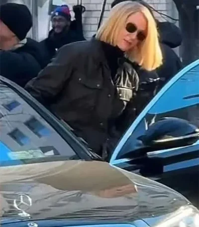 Uma Thurman Dexter Resurrection Grey Jacket