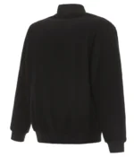 Varsity Charlotte Hornets Black Wool Jacket