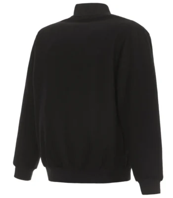 Varsity Charlotte Hornets Black Wool Jacket
