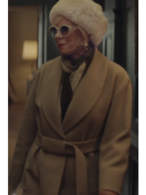 Victoria Nine Perfect Strangers S02 Brown Coat