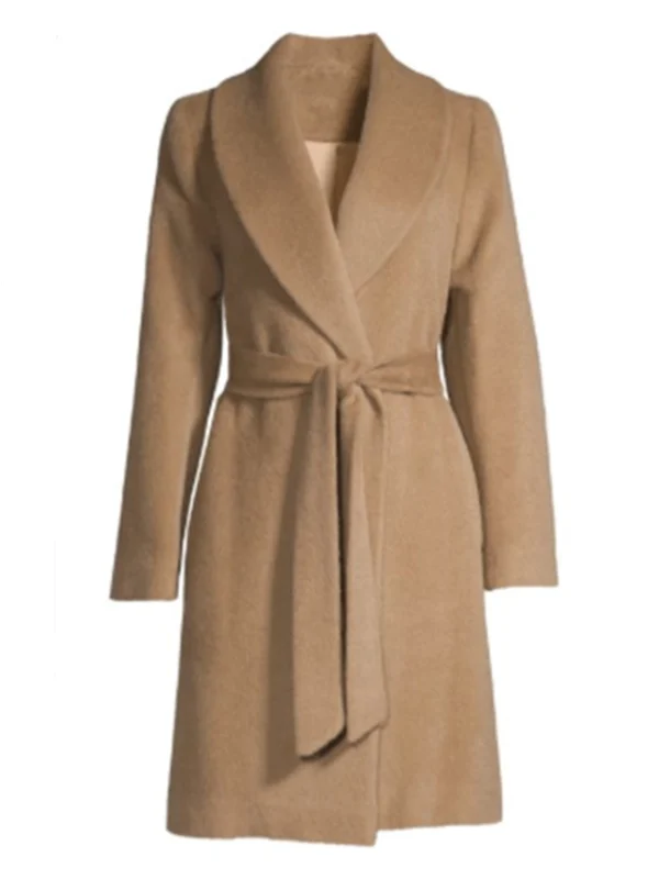 Victoria Nine Perfect Strangers S02 Brown Coat