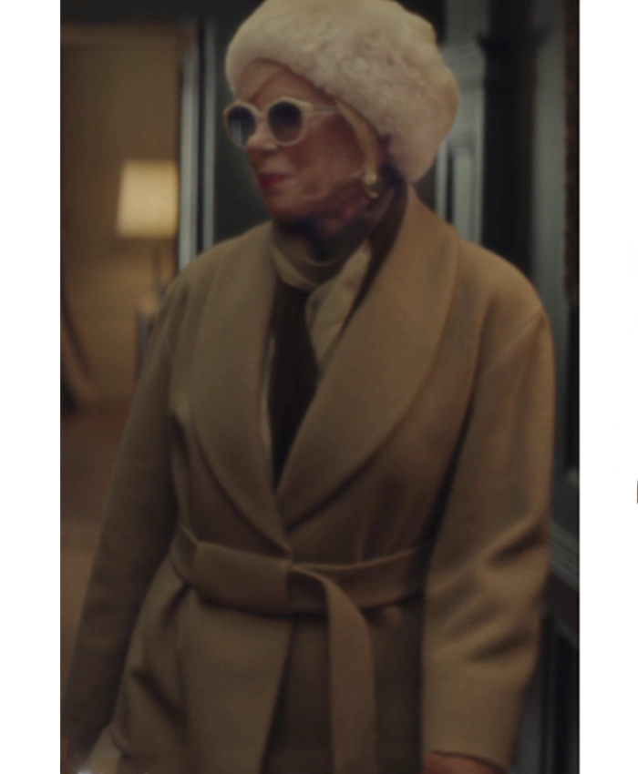 Victoria Nine Perfect Strangers S02 Brown Coat Victoria Nine Perfect Strangers S02 Brown Coat