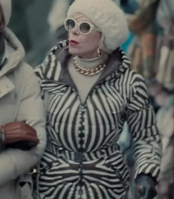 Victoria Nine Perfect Strangers S02 Zebra Print Jacket