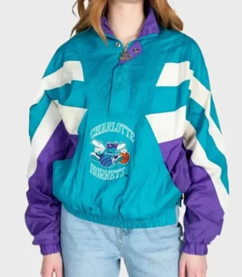 Vintage Charlotte Hornets Starter Jacket