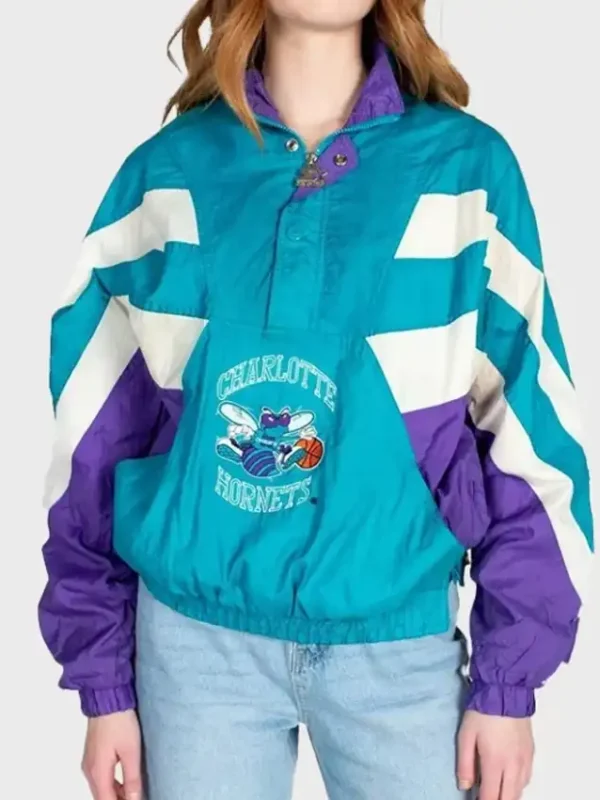 Vintage Charlotte Hornets Starter Jacket