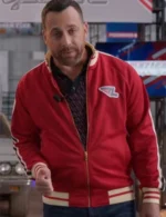 Wayne Laroche Shifting Gears Red Bomber Jacket