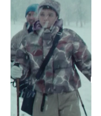 Wolfie Nine Perfect Strangers S02 Camo Puffer Jacket