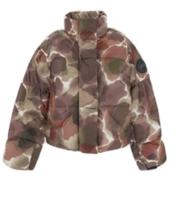 Wolfie Nine Perfect Strangers S02 Camo Puffer Jacket