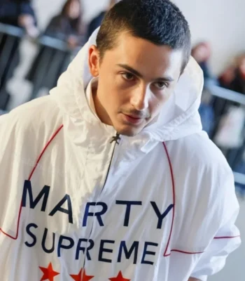 Marty Supreme White Jacket