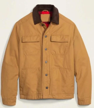12 Dates Of Christmas Mark-Paul Gosselaar Brown Jacket