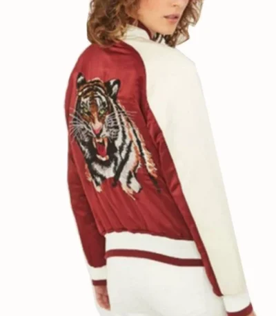 Jessica Davis 13 Reason Why Bomber Jacket
