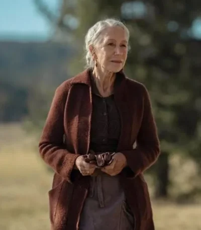 1923 Cara Dutton Brown Coat