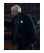 1923 Jacob Dutton Black Wool Coat
