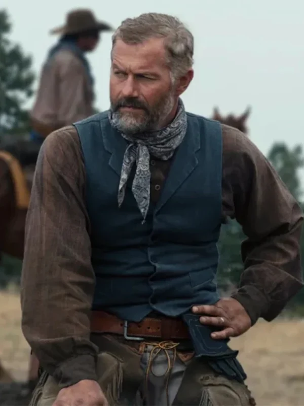 1923 James Badge Dale Blue Vest