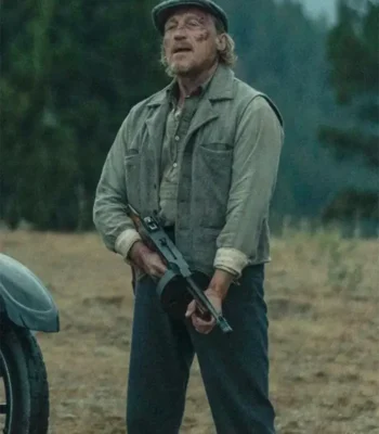 1923 TV Series Jerome Flynn Grey Vest