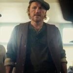 1923 TV Series Jerome Flynn Maroon Wool Vest