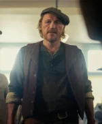 1923 TV Series Jerome Flynn Maroon Wool Vest