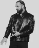 National Treasures Drake Black Leather Jacket