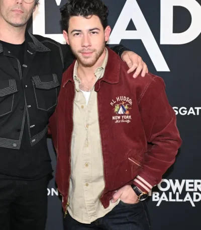 Power Ballad Nick Jonas Corduroy Jacket