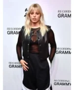 The Grammy Museum Renee Rapp Leather Vest