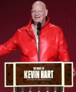The Roast of Jeff Ross Red Leather Jacket