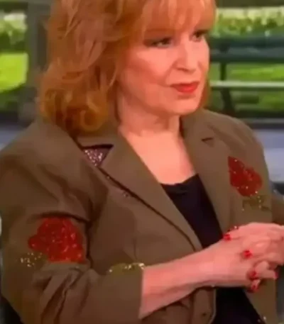 The View 2026 Joy Behar Roses Blazer