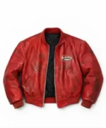 Theatre Kanye West Red Leather Jacket