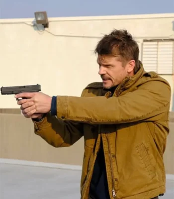 24 Legacy Thomas Locke Brown Cotton Jacket