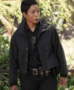9-1-1 Angela Bassett Black Cotton Jacket