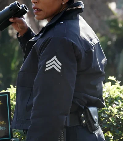 9-1-1 Angela Bassett Black Cotton Jacket
