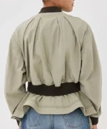 9-1-1 Athena Grant Cotton Peplum Jacket