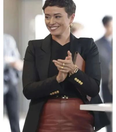 9-1-1 Briana Venskus Black Blazer