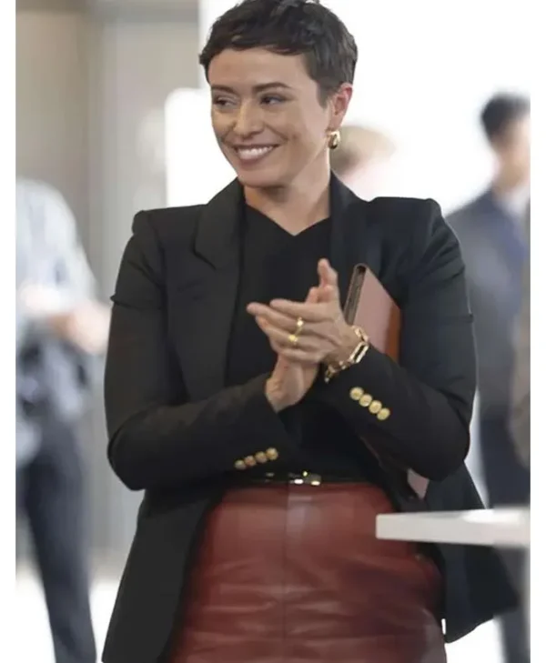 9-1-1 Briana Venskus Black Blazer