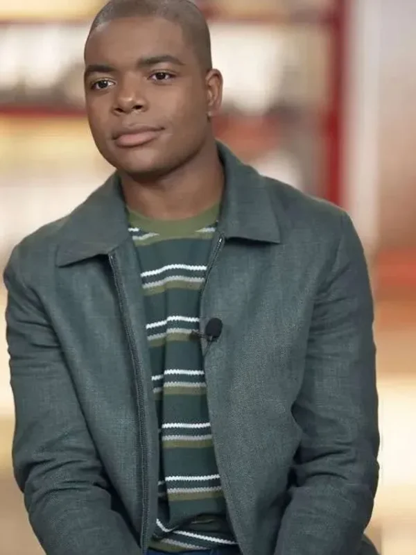 9-1-1 Elijah M. Cooper Grey Jacket