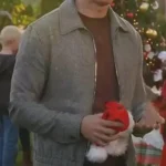 9-1-1 S05 Evan’s Grey Wool Zip Jacket