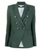 9-1-1: S05 Taylor Kelly Green Double Breasted Blazer