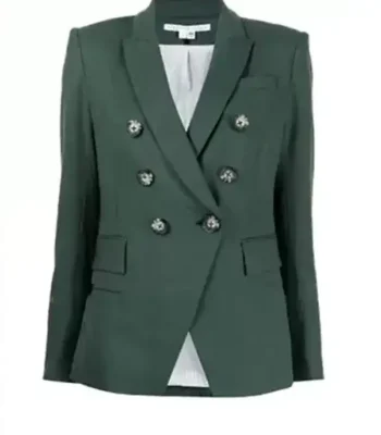 9-1-1: S05 Taylor Kelly Green Double Breasted Blazer