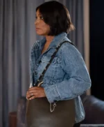 9-1-1 S09 Athena Grant Denim Jacket