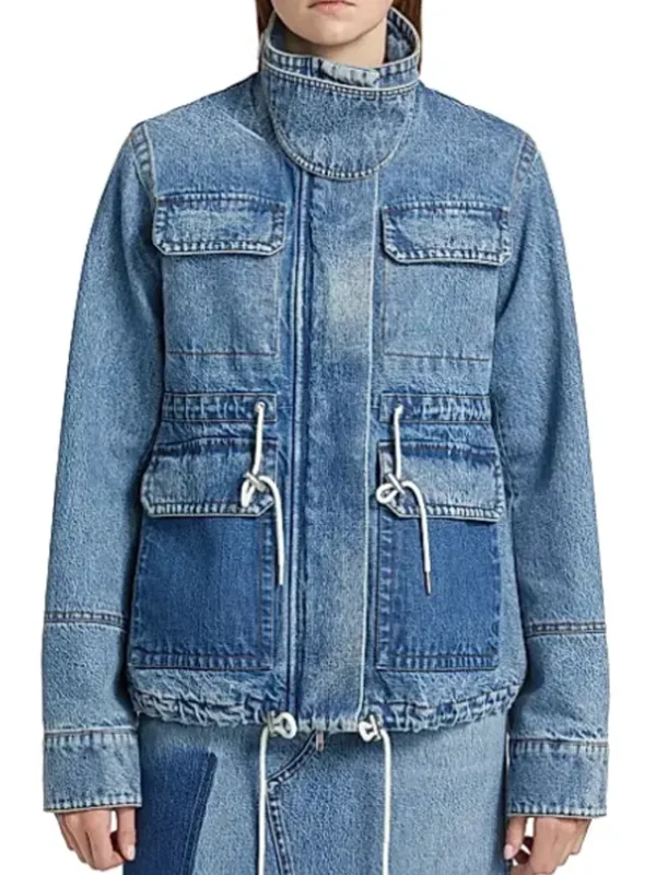 9-1-1 S09 Athena Grant Denim Jacket