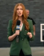 9-1-1: S05 Taylor Kelly Green Double Breasted Blazer