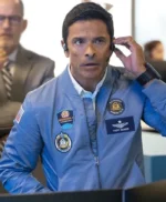 9-1-1 Tripp Houser Blue Bomber Jacket