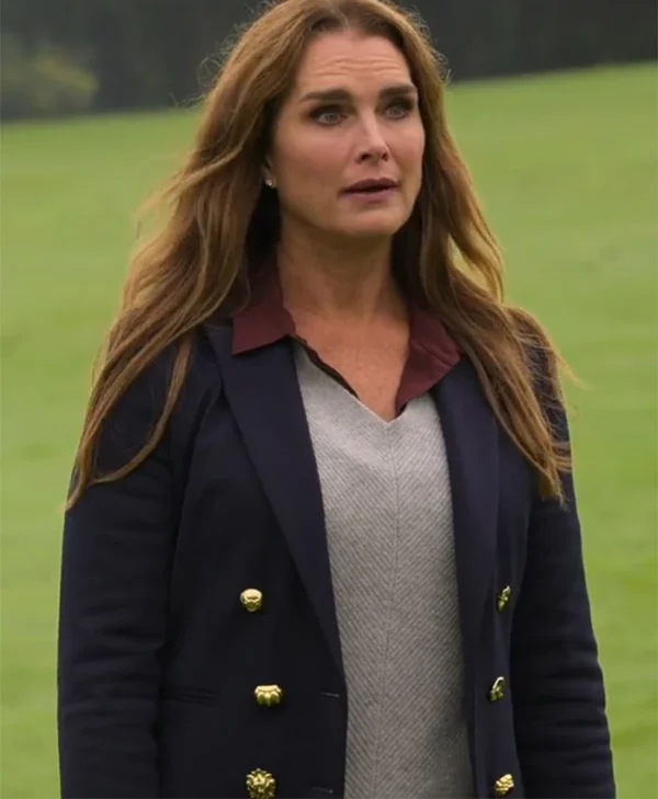 A Castle For Christmas Sophie Blue Blazer Coat