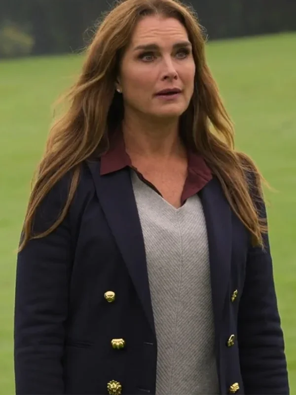 A Castle For Christmas Sophie Blue Blazer Coat