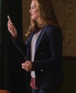 A Castle For Christmas Sophie Blue Blazer Coat