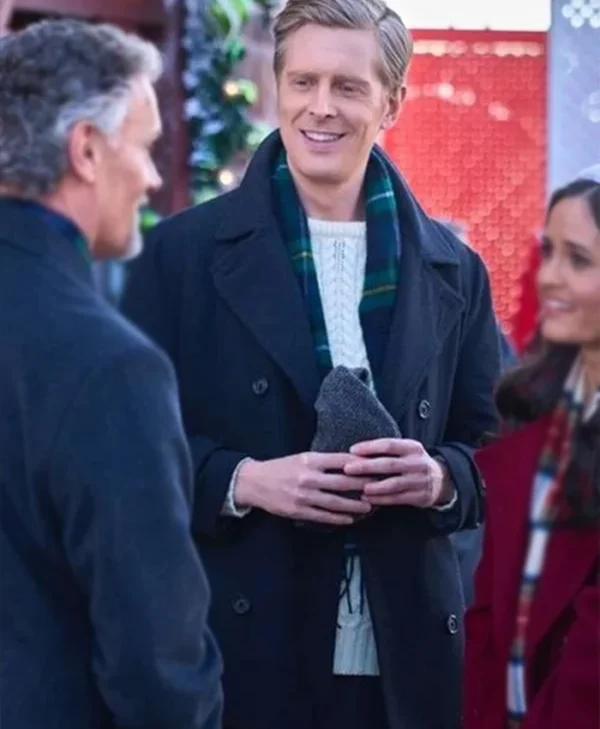 A Cinderella Christmas Oliver Rice Wool Peacoat