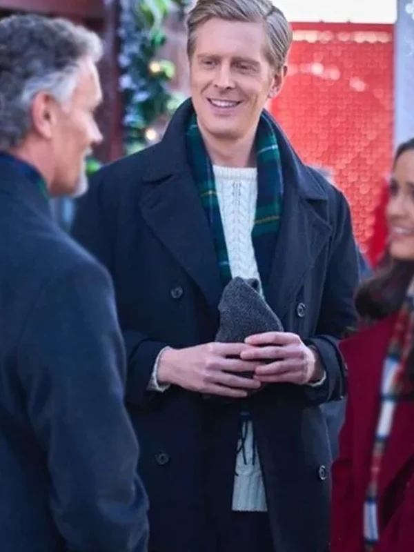 A Cinderella Christmas Oliver Rice Wool Peacoat
