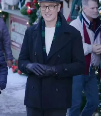 A Cinderella Christmas Oliver Rice Wool Peacoat