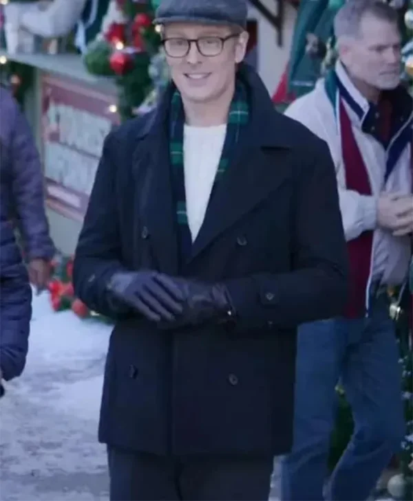 A Cinderella Christmas Oliver Rice Wool Peacoat