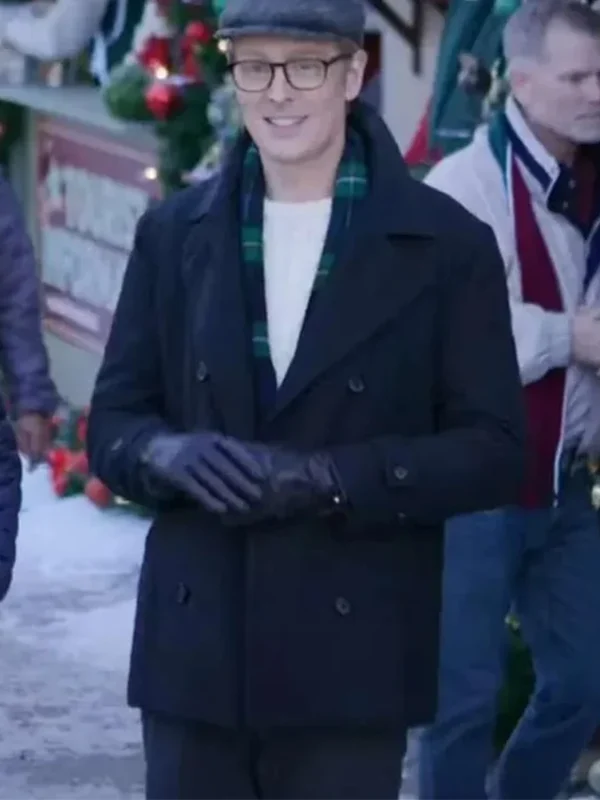 A Cinderella Christmas Oliver Rice Wool Peacoat